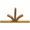 Ekena Millwork Richland Rough Sawn Timber Gable Bracket, Western Red Cedar, 72"W x 45"H x 4"D x 4"F, 15/12 Pitch GBW072X45X0404RIC00RWR - alternate 3